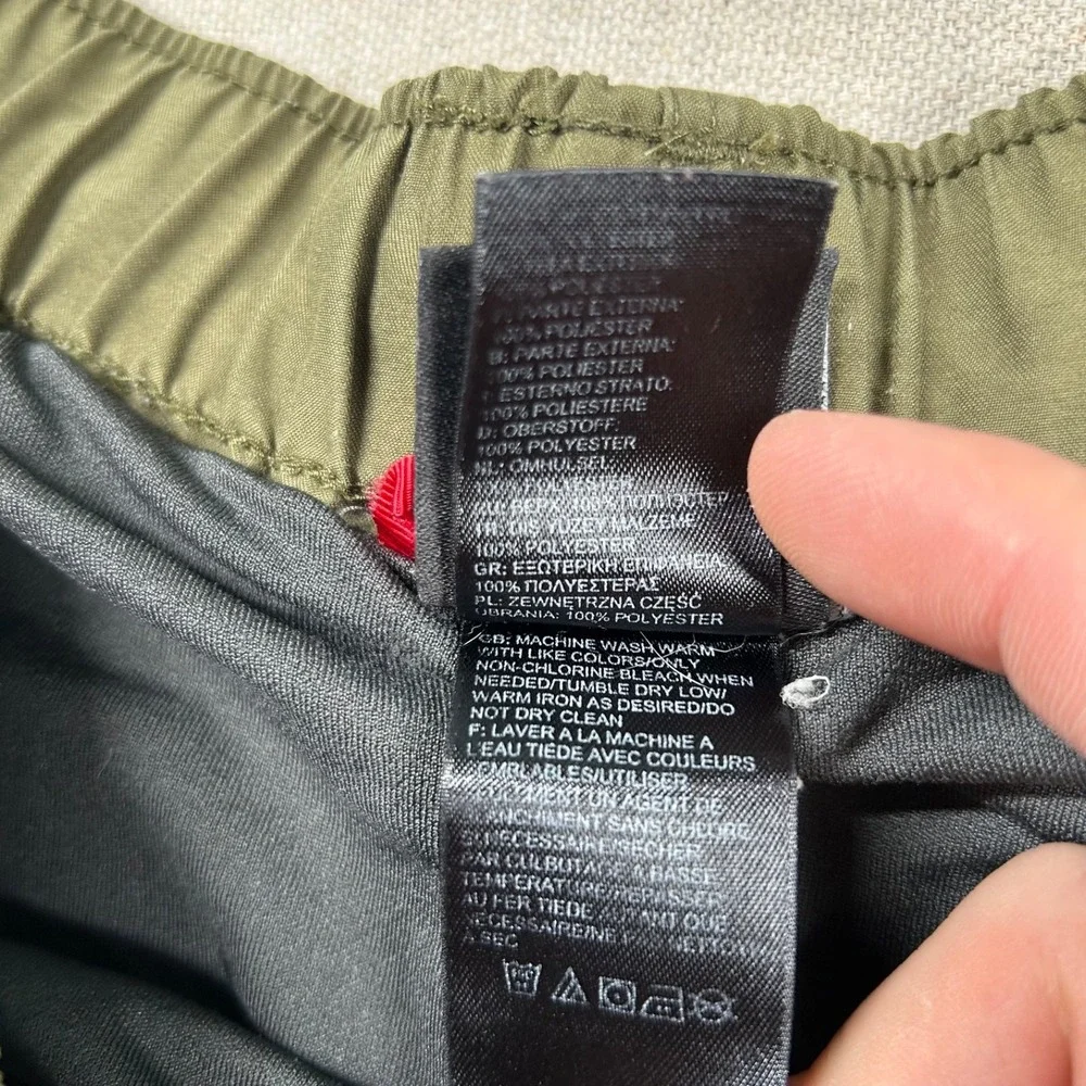 The North Face Shorts Mens Sm Lined Athletic Gym Workout Hiking Outdoor Olive